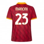Nogometni Dresovi AS Roma Mancini 23 Četvrta 2023-24 Kratkih Rukava